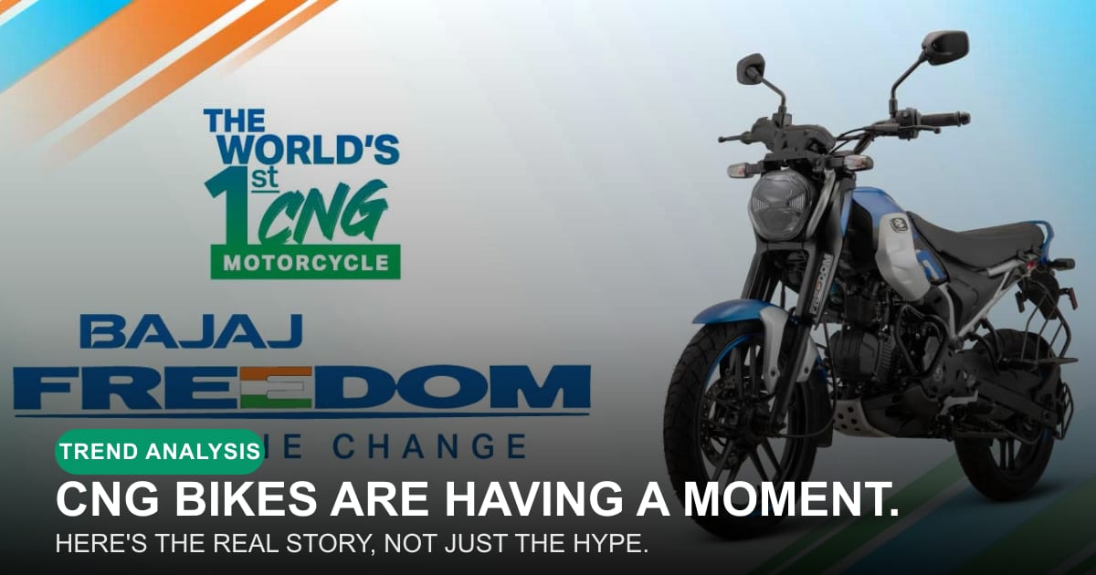 Why CNG Bikes Are Suddenly Trending in India