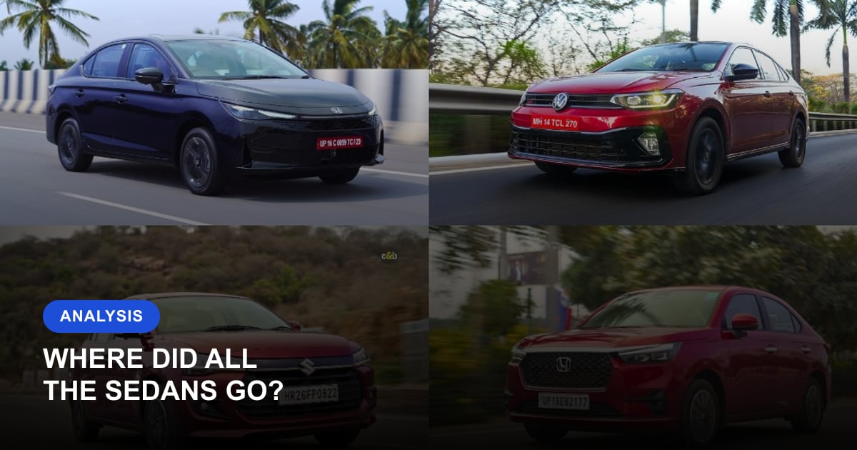 Why Sedans Are Disappearing From Indian Roads